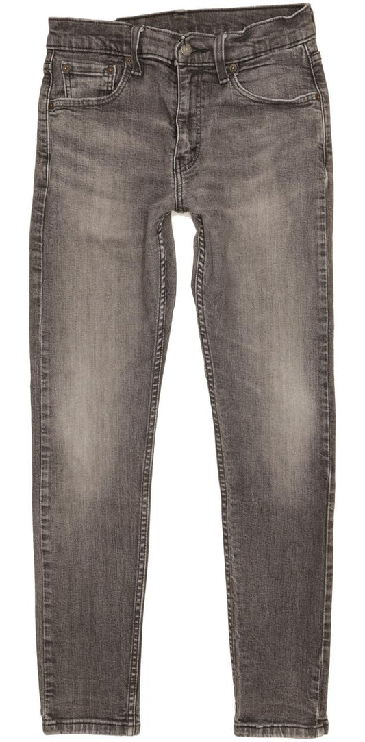 Levi's 512 Men Grey Tapered Slim Stretch Jeans W30 L29