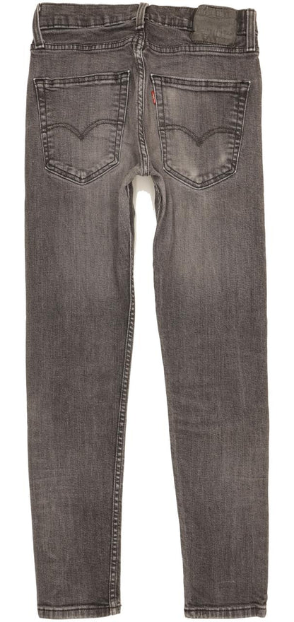 Levi's 512 Men Grey Tapered Slim Stretch Jeans W30 L29
