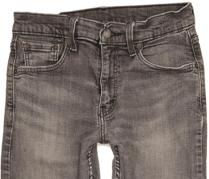 Levi's 512 Men Grey Tapered Slim Stretch Jeans W30 L29