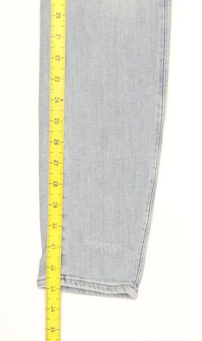 G-Star Lynn Mid Women Blue Skinny Slim Stretch Jeans W31 L33