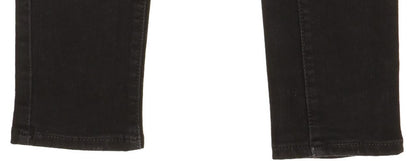 Levi's 711 Women Black Skinny Slim Stretch Jeans W24 L29