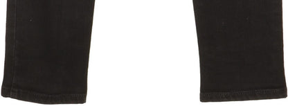 Levi's 711 Women Black Skinny Slim Stretch Jeans W24 L29