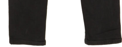 Levi's 711 Women Black Skinny Slim Stretch Jeans W28 L29