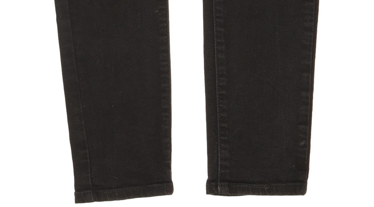 Levi's 711 Women Black Skinny Slim Stretch Jeans W28 L29