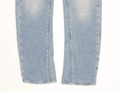 G-Star Low T Women Blue Skinny Slim Stretch Jeans W25 L30