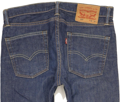 Levi's 510 Men Blue Skinny Slim Stretch Jeans W30 L34