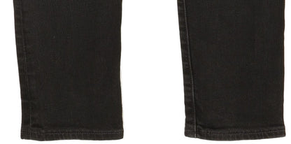 Levi's 512 Men Black Tapered Slim Stretch Jeans W32 L30