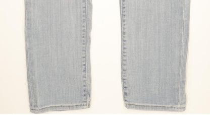 Levi's 712 Women Blue Straight Slim Stretch Jeans W28 L33