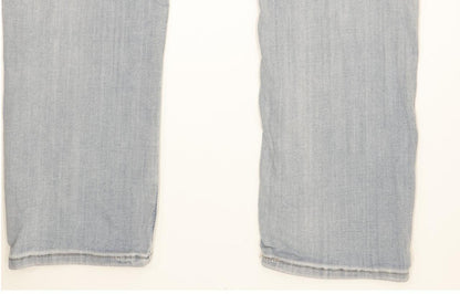 Levi's 712 Women Blue Straight Slim Stretch Jeans W28 L33