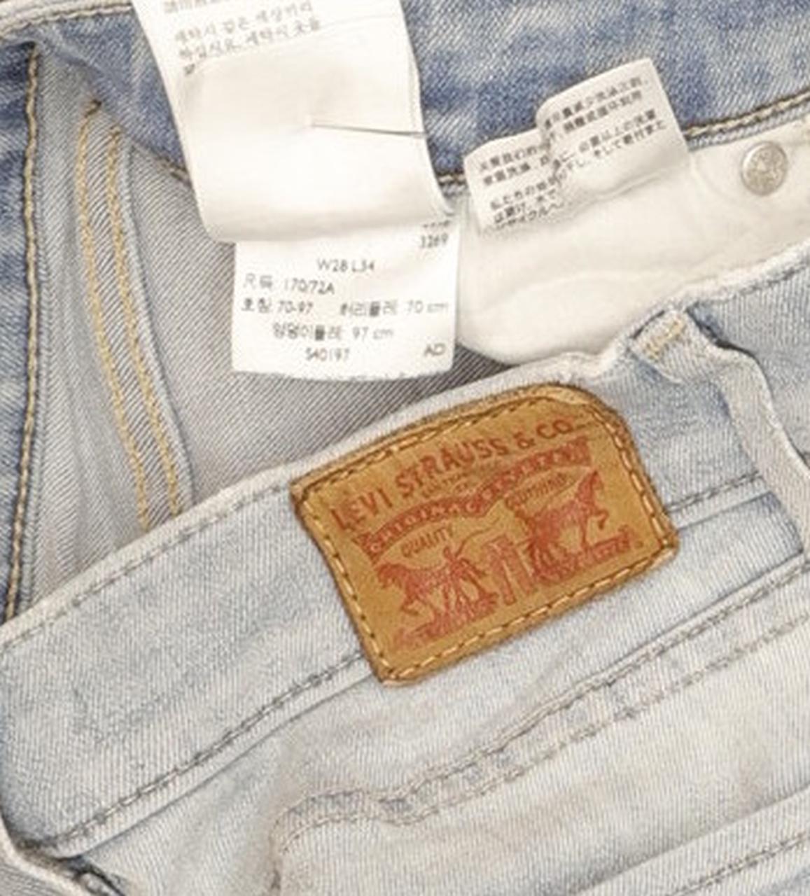 Levi's 712 Women Blue Straight Slim Stretch Jeans W28 L33