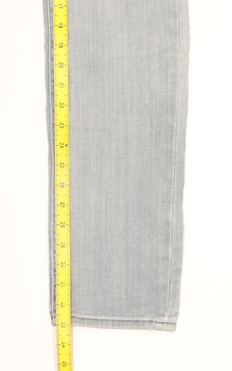 Levi's 712 Women Blue Straight Slim Stretch Jeans W28 L33