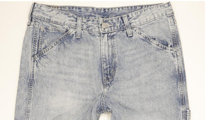 Levi's Men Blue Straight Loose Stretch Jeans W32 L25