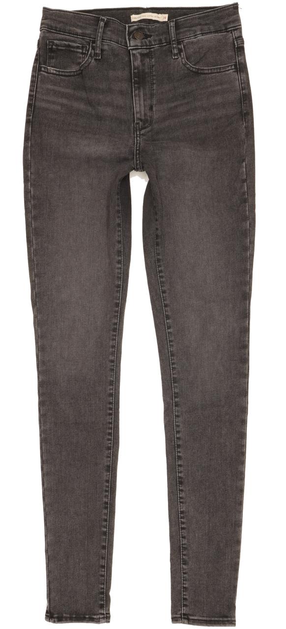 Levi's 720 Charcoal Skinny Slim Stretch Jeans W28 L32