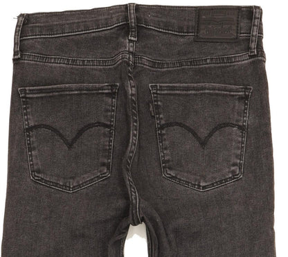 Levi's 720 Charcoal Skinny Slim Stretch Jeans W28 L32