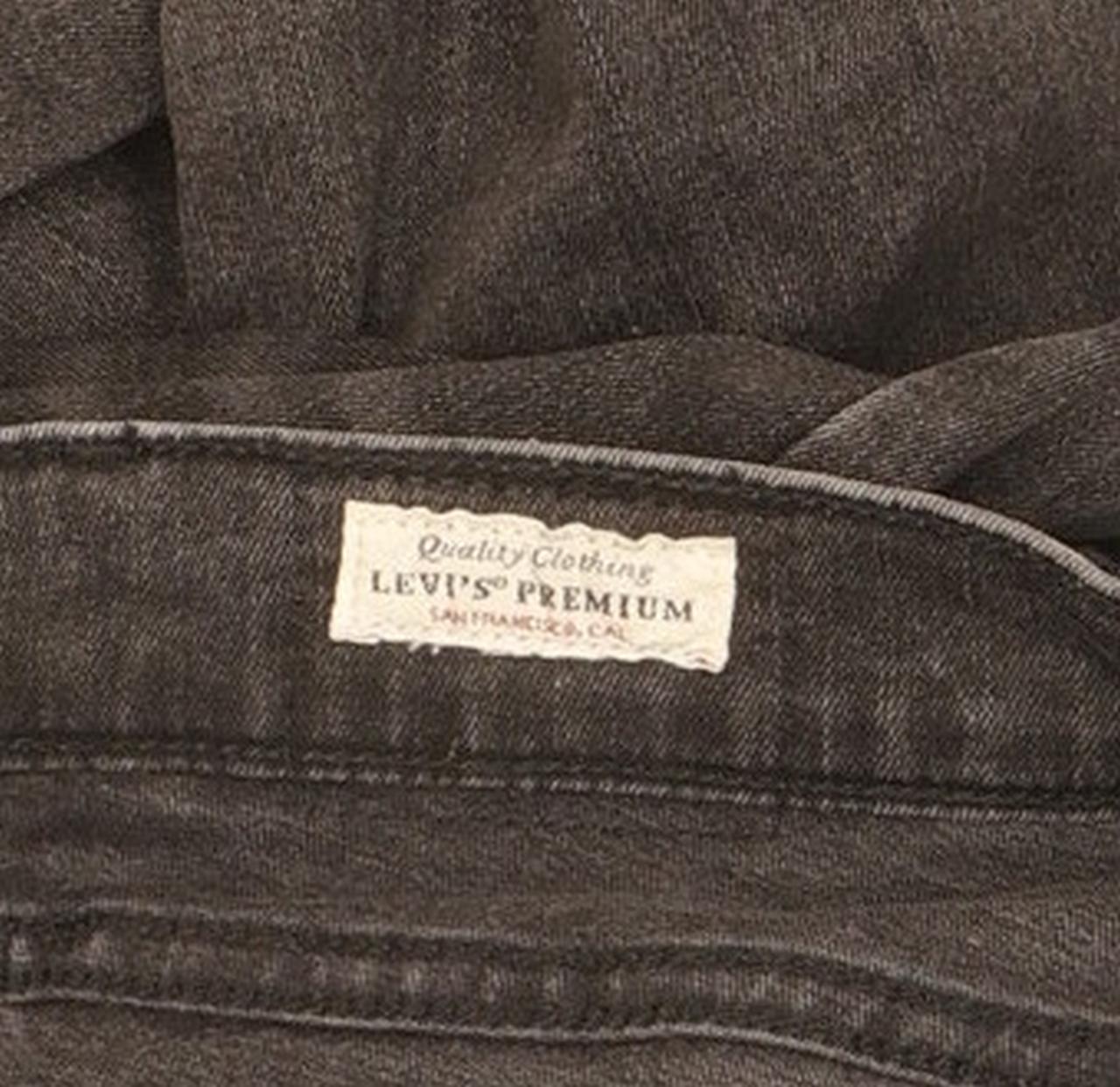 Levi's 720 Charcoal Skinny Slim Stretch Jeans W28 L32