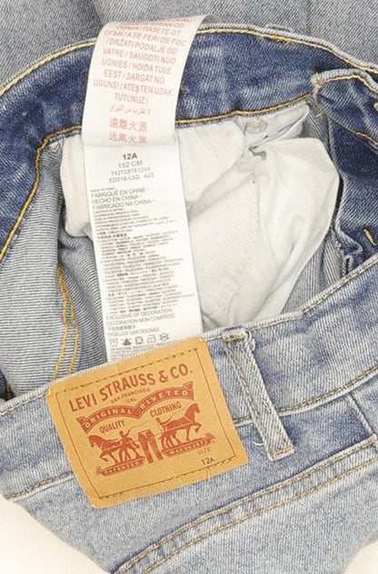 Levi's Kids Blue Tapered Loose Stretch Jeans W26 L27