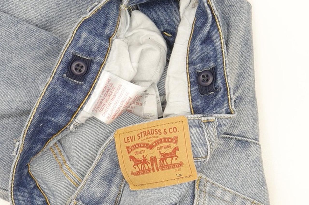 Levi's Kids Blue Tapered Loose Stretch Jeans W26 L27