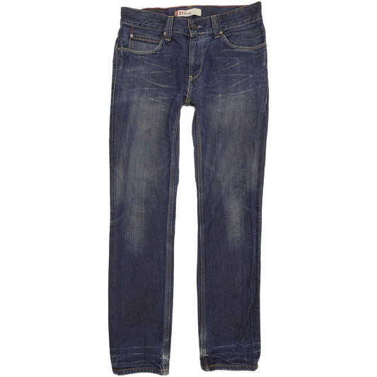 Levi's 511 Men Blue Straight Slim Jeans W33 L32