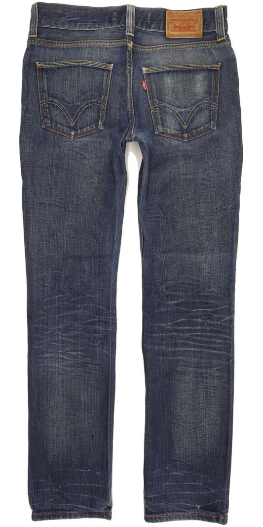 Levi's 511 Men Blue Straight Slim Jeans W33 L32