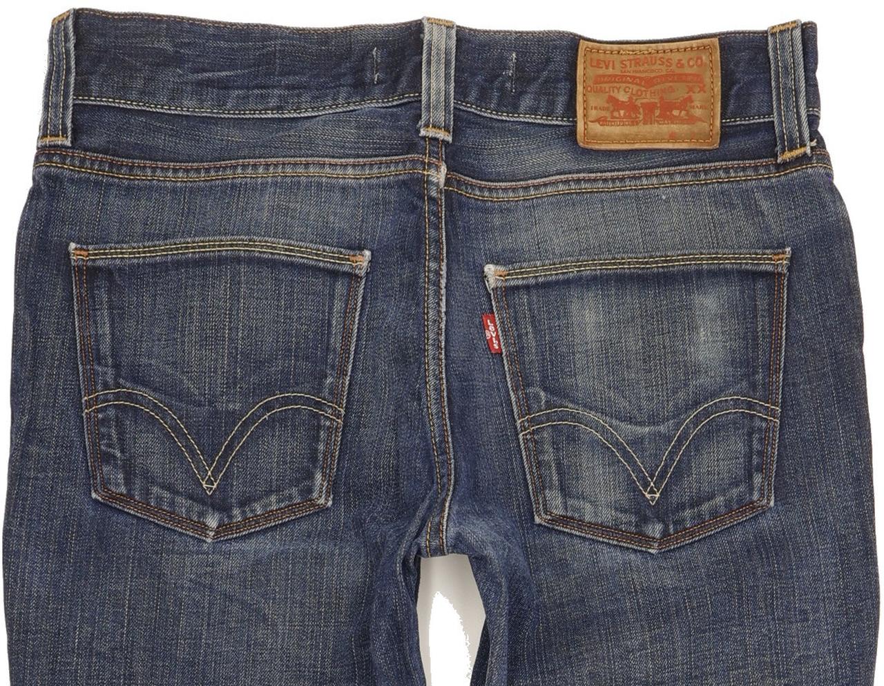 Levi's 511 Men Blue Straight Slim Jeans W33 L32