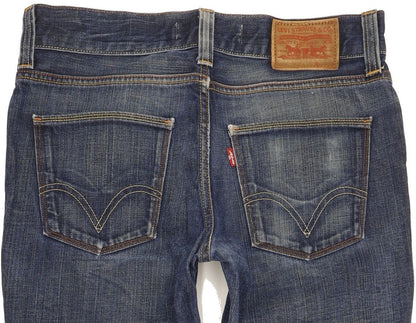 Levi's 511 Men Blue Straight Slim Jeans W33 L32