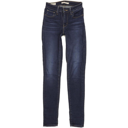 Levi's 712 Women Blue Skinny Slim Stretch Jeans W24 L32