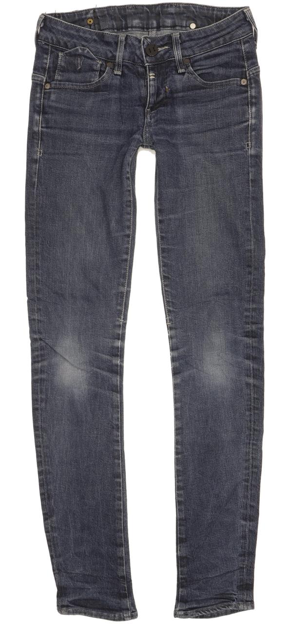 G-Star Women Blue Skinny Slim Stretch Jeans W24 L30
