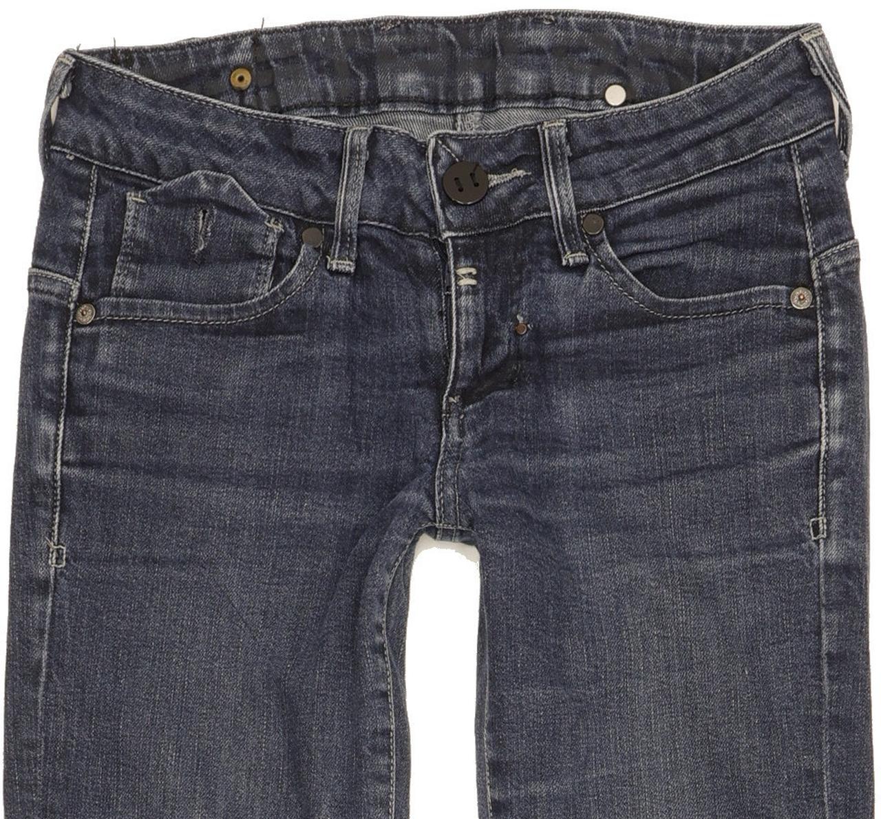 G-Star Women Blue Skinny Slim Stretch Jeans W24 L30