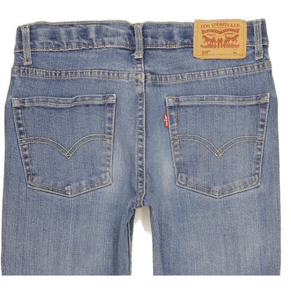 Levi's 510 Kids Blue Skinny Slim Stretch Jeans W26 L29