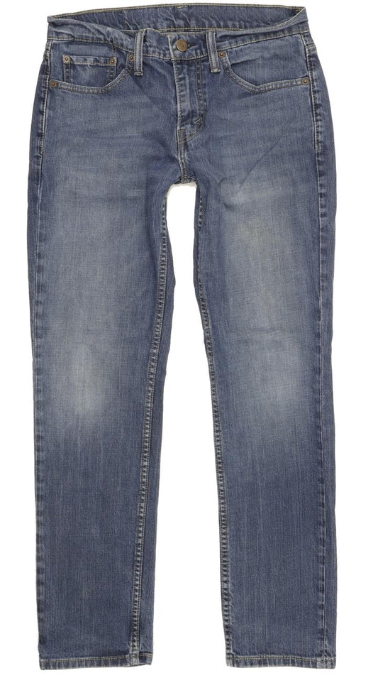Levi's 511 Men Blue Straight Slim Stretch Jeans W30 L29