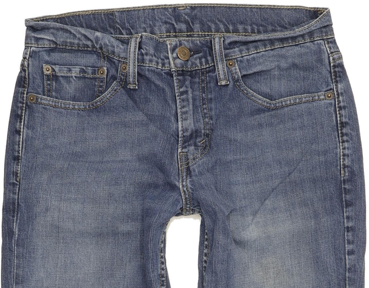 Levi's 511 Men Blue Straight Slim Stretch Jeans W30 L29