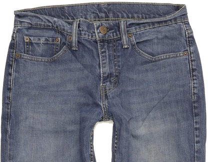 Levi's 511 Men Blue Straight Slim Stretch Jeans W30 L29
