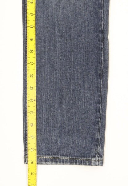 Levi's 511 Men Blue Straight Slim Stretch Jeans W30 L29