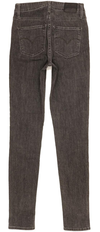 Levi's 721 Women Black Skinny Slim Stretch Jeans W27 L32