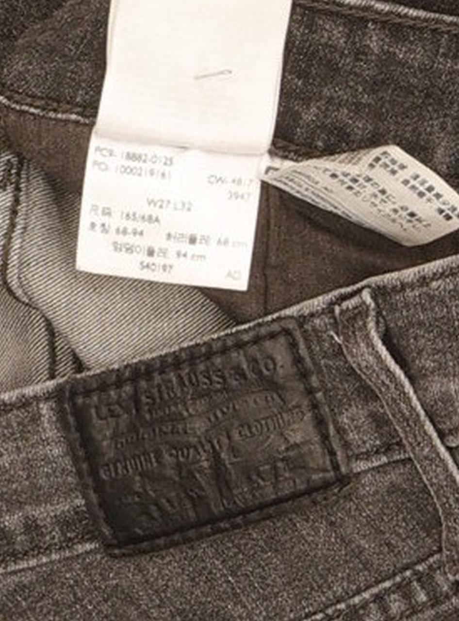 Levi's 721 Women Black Skinny Slim Stretch Jeans W27 L32