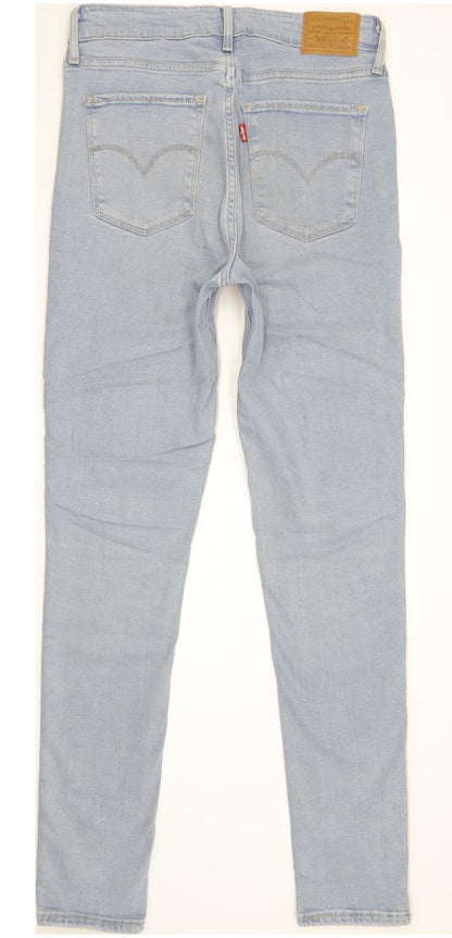 Levi's 721 Blue Skinny Slim Stretch Jeans High Waisted W28 L30