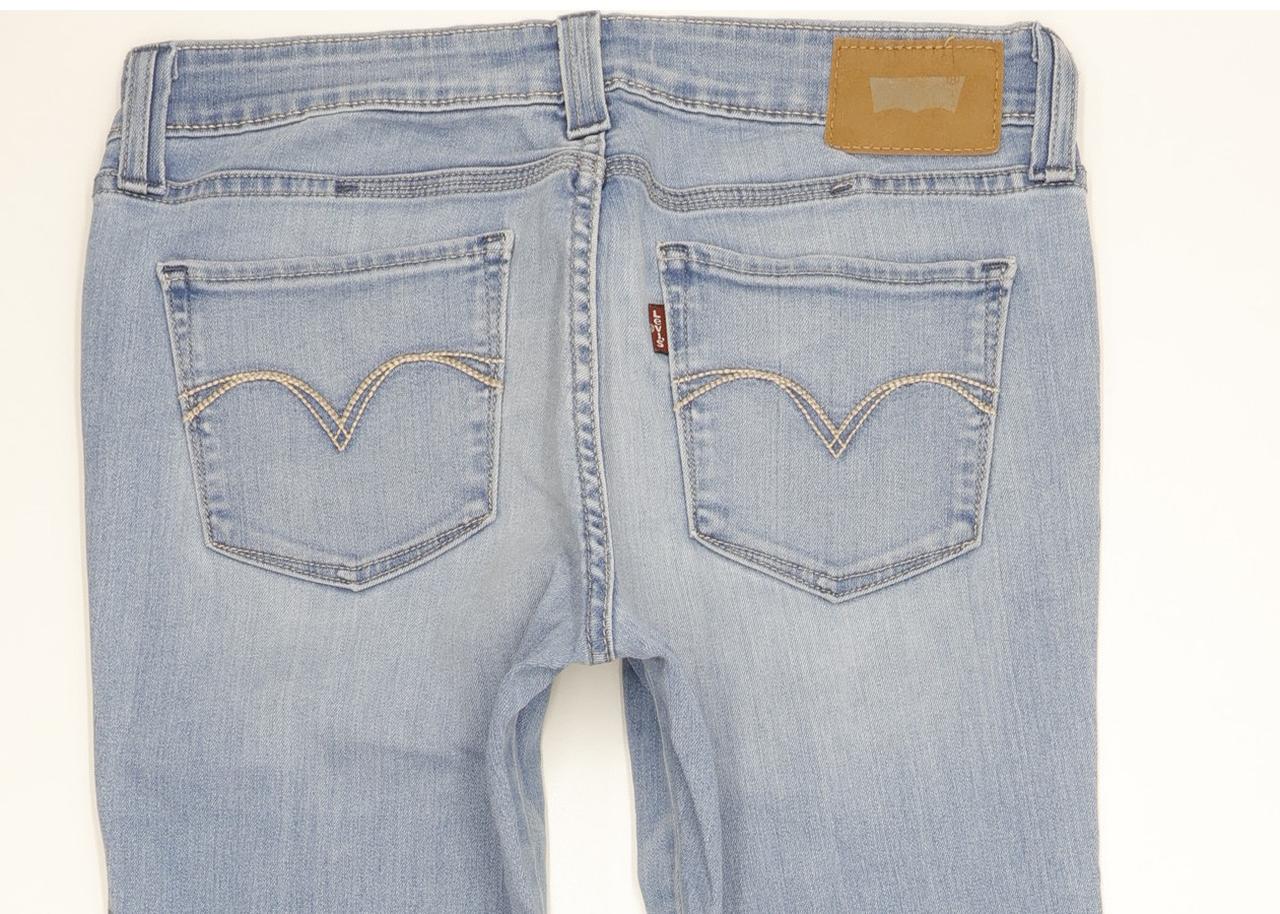 Levi's Demi Curve Women Blue Skinny Slim Stretch Jeans W28 L32