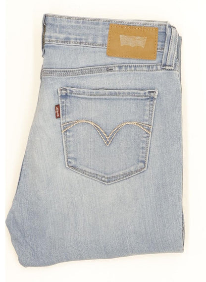 Levi's Demi Curve Women Blue Skinny Slim Stretch Jeans W28 L32