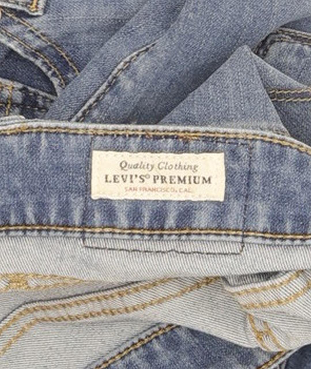 Levi's 711 Women Blue Skinny Slim Stretch Jeans W28 L30