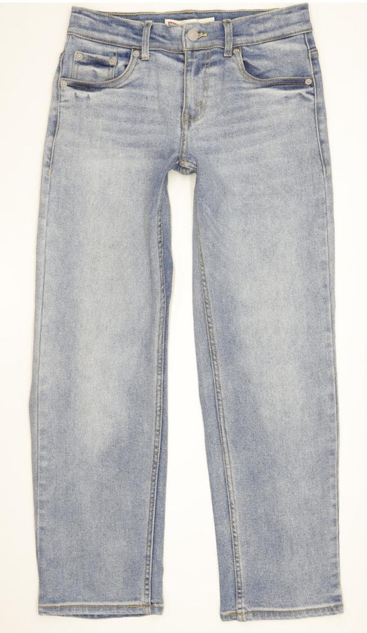 Levi's Kids Blue Tapered Loose Stretch Jeans W26 L27