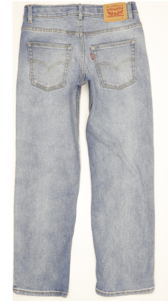 Levi's Kids Blue Tapered Loose Stretch Jeans W26 L27