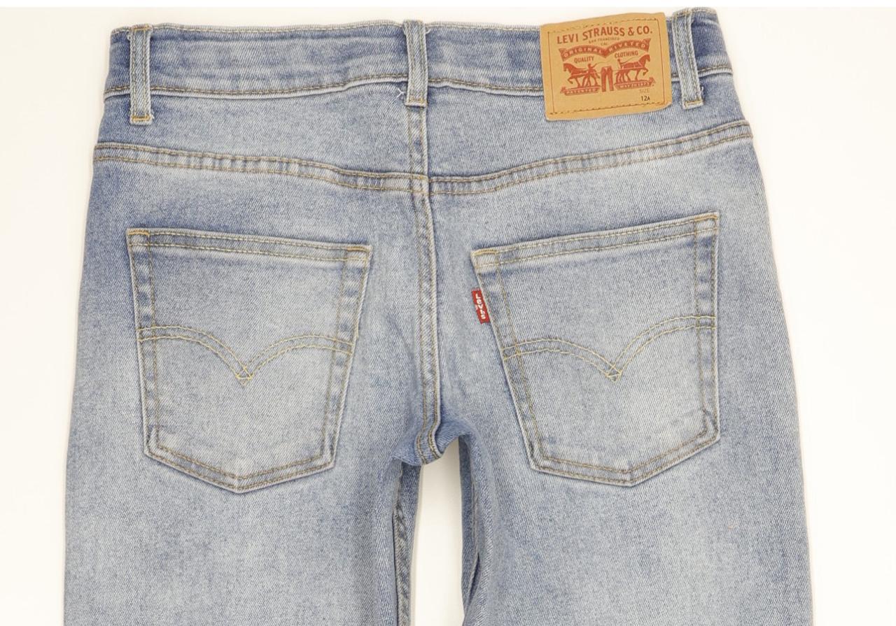 Levi's Kids Blue Tapered Loose Stretch Jeans W26 L27