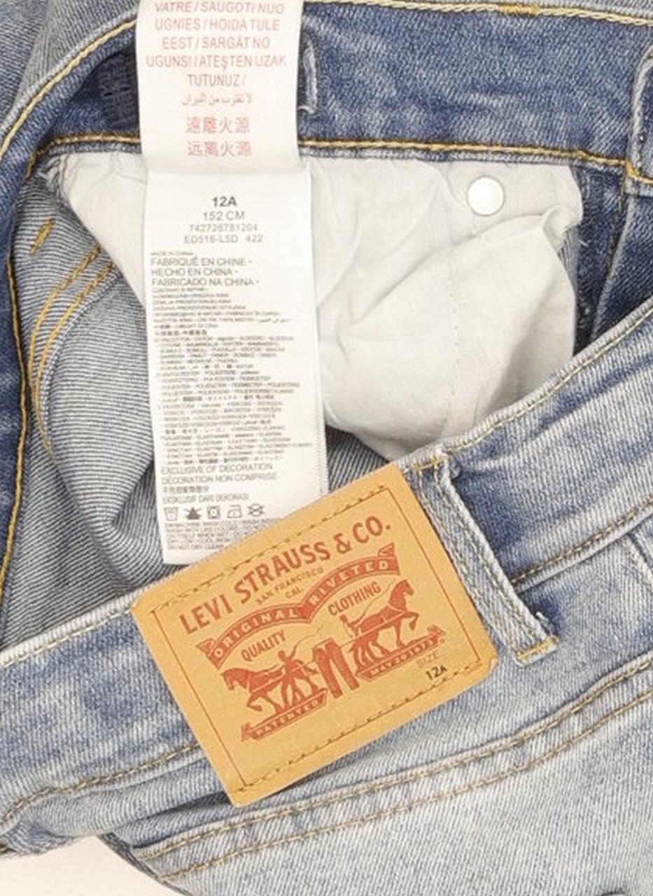 Levi's Kids Blue Tapered Loose Stretch Jeans W26 L27