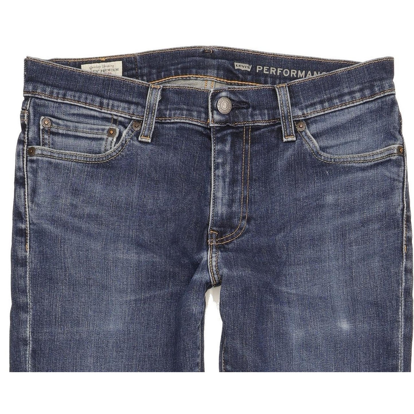 Levi's 511 Men Blue Straight Slim Stretch Jeans W30 L32