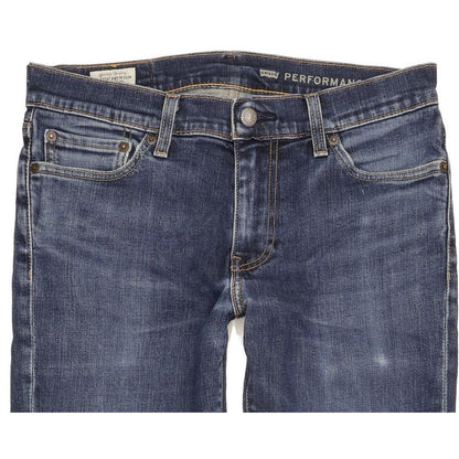 Levi's 511 Men Blue Straight Slim Stretch Jeans W30 L32