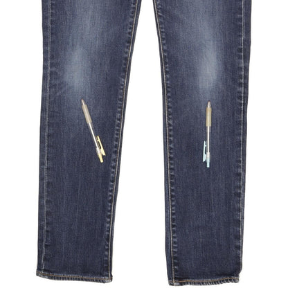 Levi's 511 Men Blue Straight Slim Stretch Jeans W30 L32
