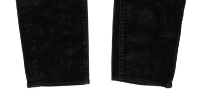 G-Star 3301 Mid Women Black Skinny Slim Stretch Jeans W30 L31