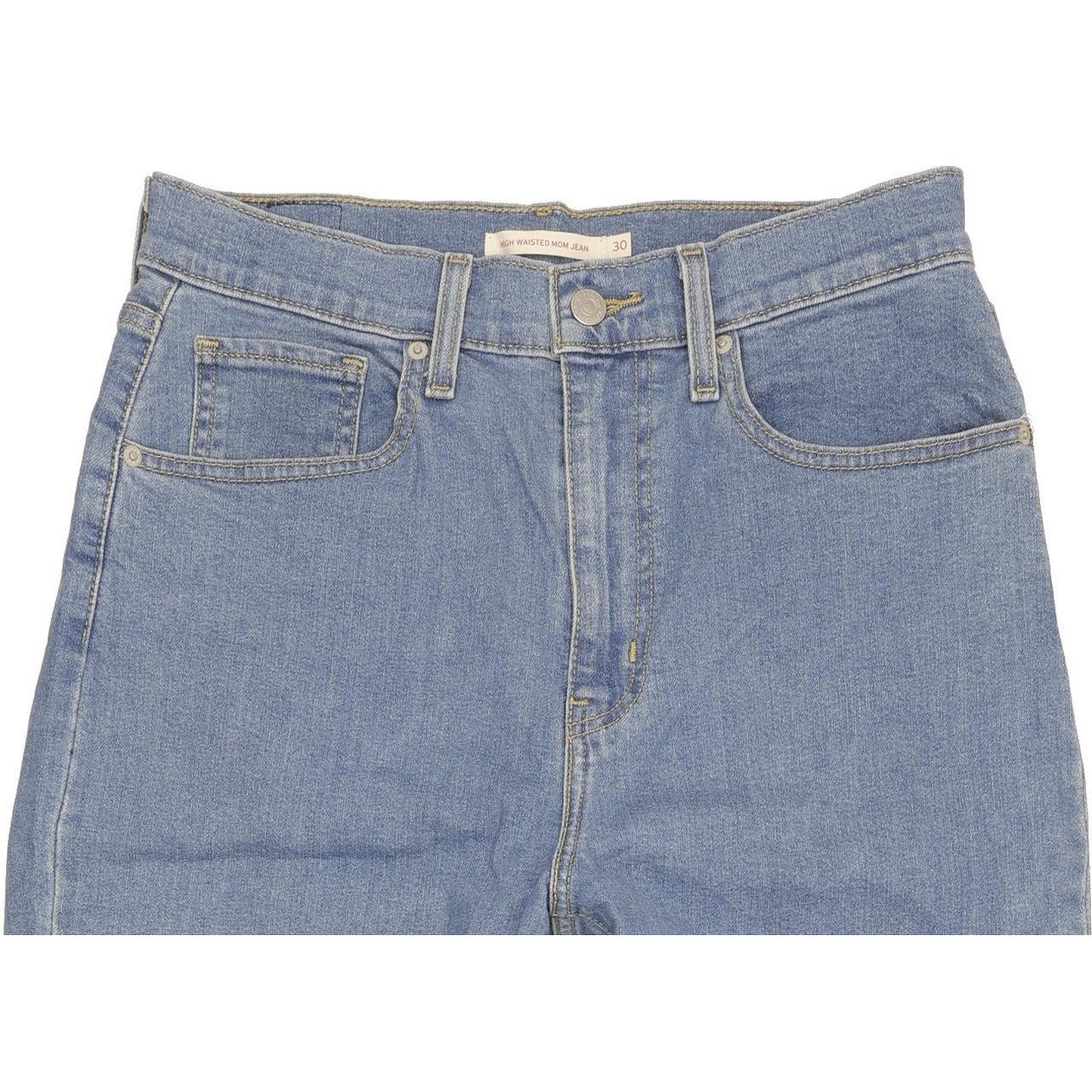 Levi's Blue Skinny Slim Mom Stretch Jeans High Waisted W30 L26