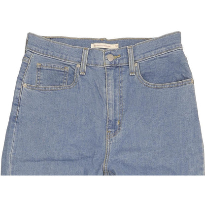 Levi's Blue Skinny Slim Mom Stretch Jeans High Waisted W30 L26