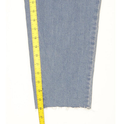 Levi's Blue Skinny Slim Mom Stretch Jeans High Waisted W30 L26